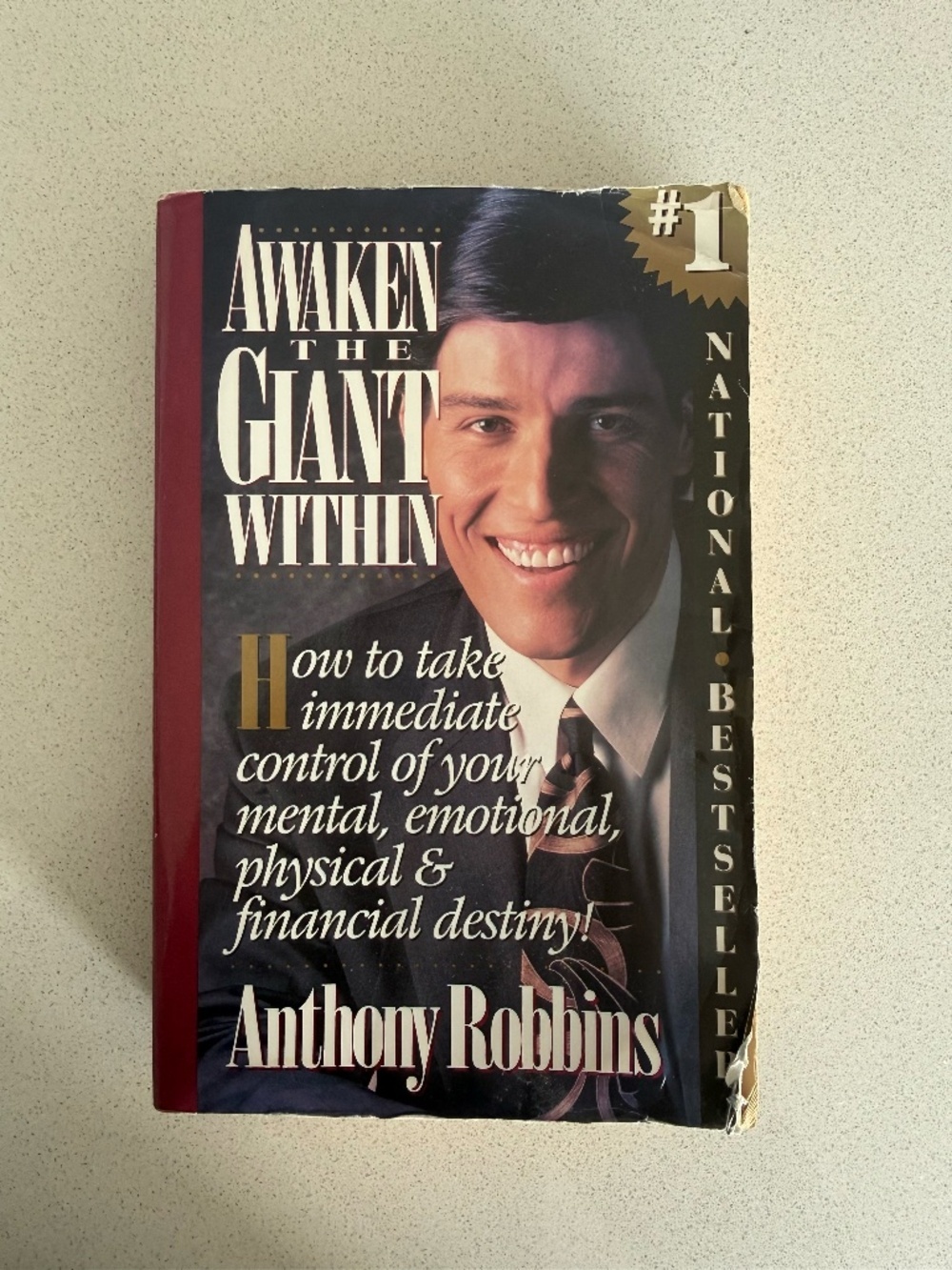 Anthony Robbins Awaken the Giant Within Paperback Self-Help Book